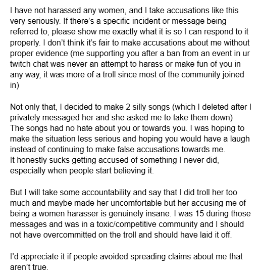Tekkyz__'s tweet photo. I want to address this Zombreyy situation directly. https://t.co/qlh69M8wjv
