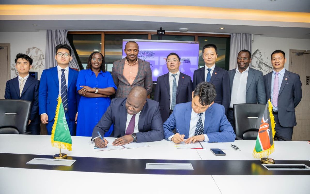 TechnopolisKE's tweet photo. The Technopolis Development Authority, led by CEO John Paul Okwiri, today signed a Memorandum of Understanding (MOU) with Guodong Network Communications Group, represented by Chairman and President Jie Lue, to accelerate the rollout of next generation digital infrastructure at Konza Technopolis.

The agreement establishes a framework for collaboration across planning, investment, financing, design, development, and maintenance of advanced systems. 

Priority areas include:
   •Cloud computing, artificial intelligence,   and high performance computing
  •Smart city technologies to drive sustainable urban innovation
   •Knowledge transfer and local capacity building
   •Innovative investment and financing models for future projects

This partnership cements Konza Technopolis as a premier hub for digital transformation, advancing Kenya’s smart city vision and strengthening its position as a leader in Africa’s innovation economy.

#SiliconSavannah #KonzaTechnopolis #DigitalTransformation