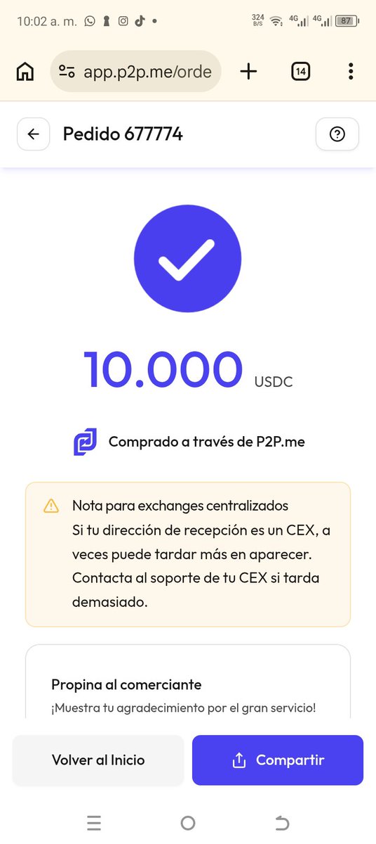 jlescatorre's tweet photo. @p2pmevenezuela He realizado mi primera compra en la plataforma, super rápido y sencillo en menos de minutos! https://t.co/bw4pah6vIY