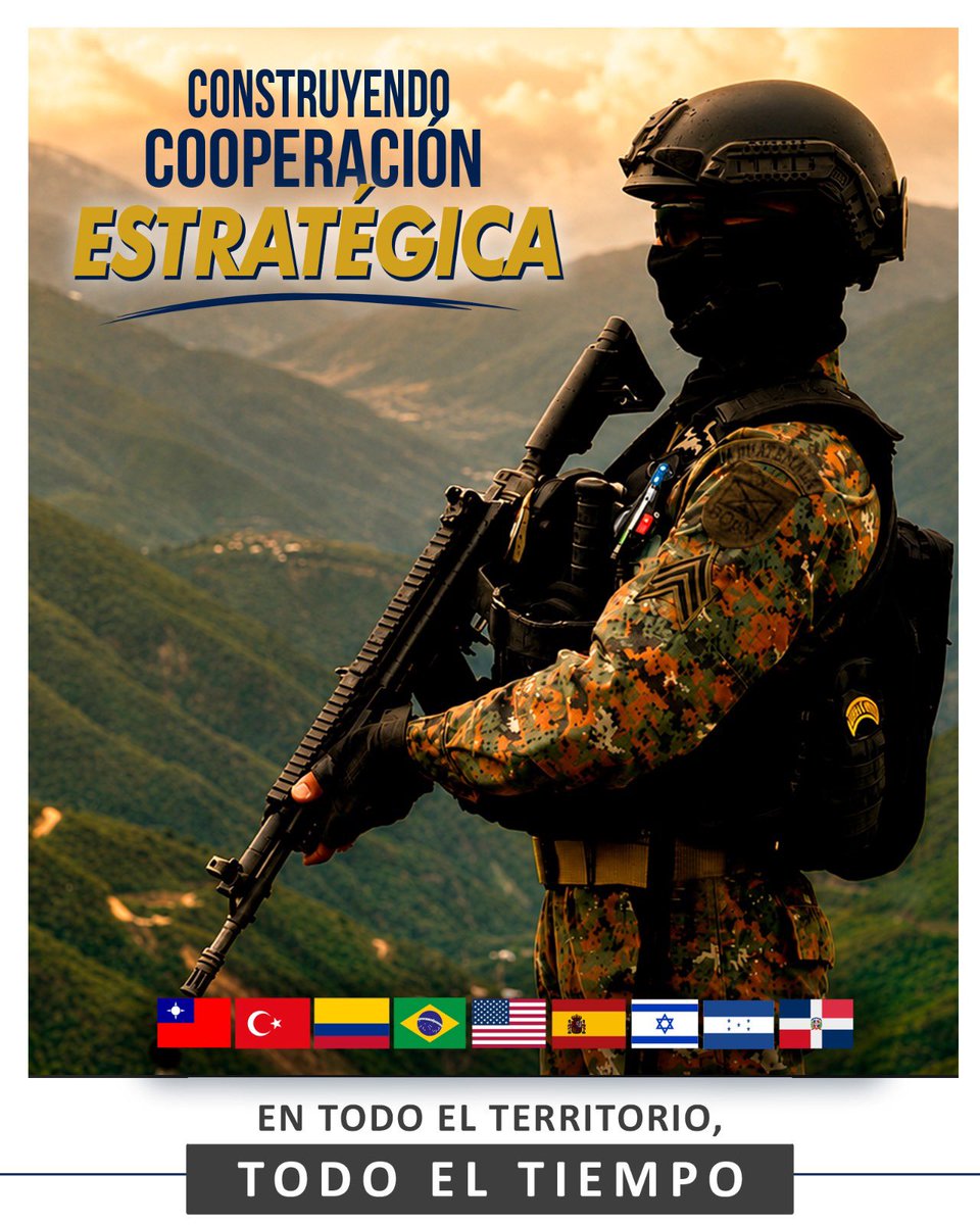 Ejercito_GT's tweet photo. Con nuestro socio y aliado estratégico, el Ejército de Guatemala es más fuerte. https://t.co/vSgo7w3ONl