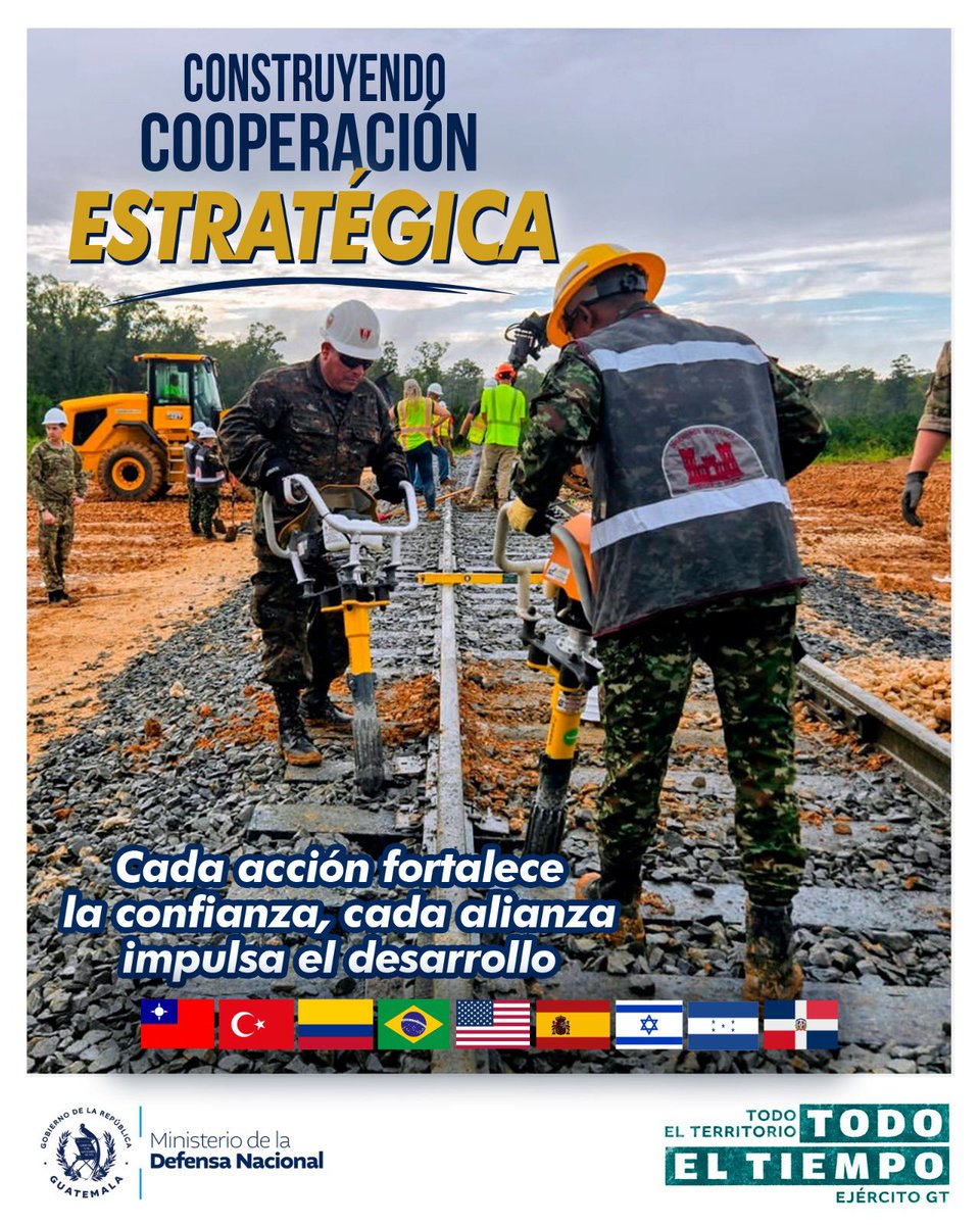 Ejercito_GT's tweet photo. Con nuestro socio y aliado estratégico, el Ejército de Guatemala es más fuerte. https://t.co/vSgo7w3ONl