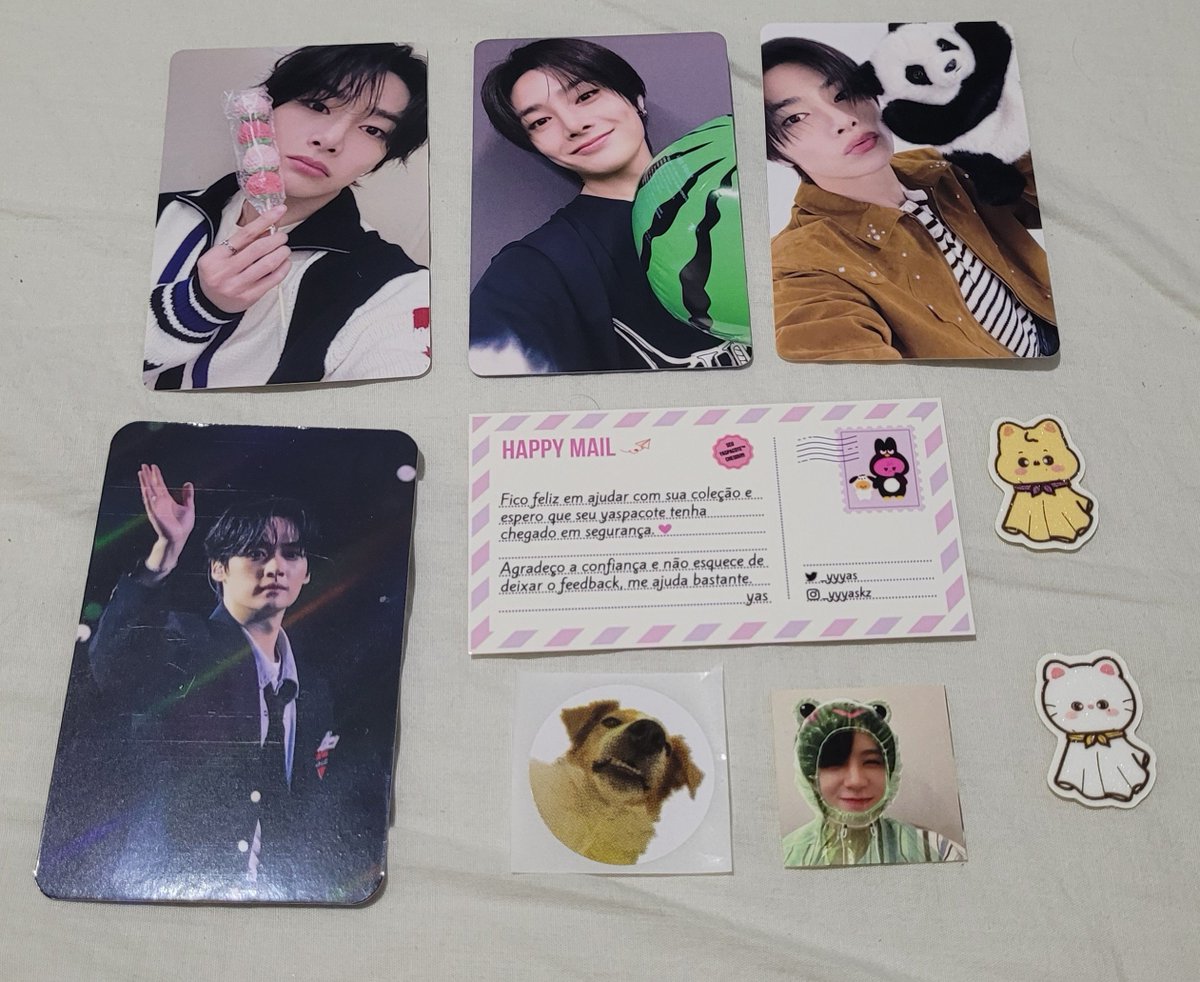 minsungxh's tweet photo. • feedback mega positivo pra yas @_yyyas que abriu cegs de karma e me ajudou a trazer esses bebês pra casa

cegs sempre tranquilas e organizadas, chegou tudo certinho e muito bem embalado, com mimos fofinhos

obg amg, amei tudo, como sempre impecável 🩷 https://t.co/tfFCjTQNJ6