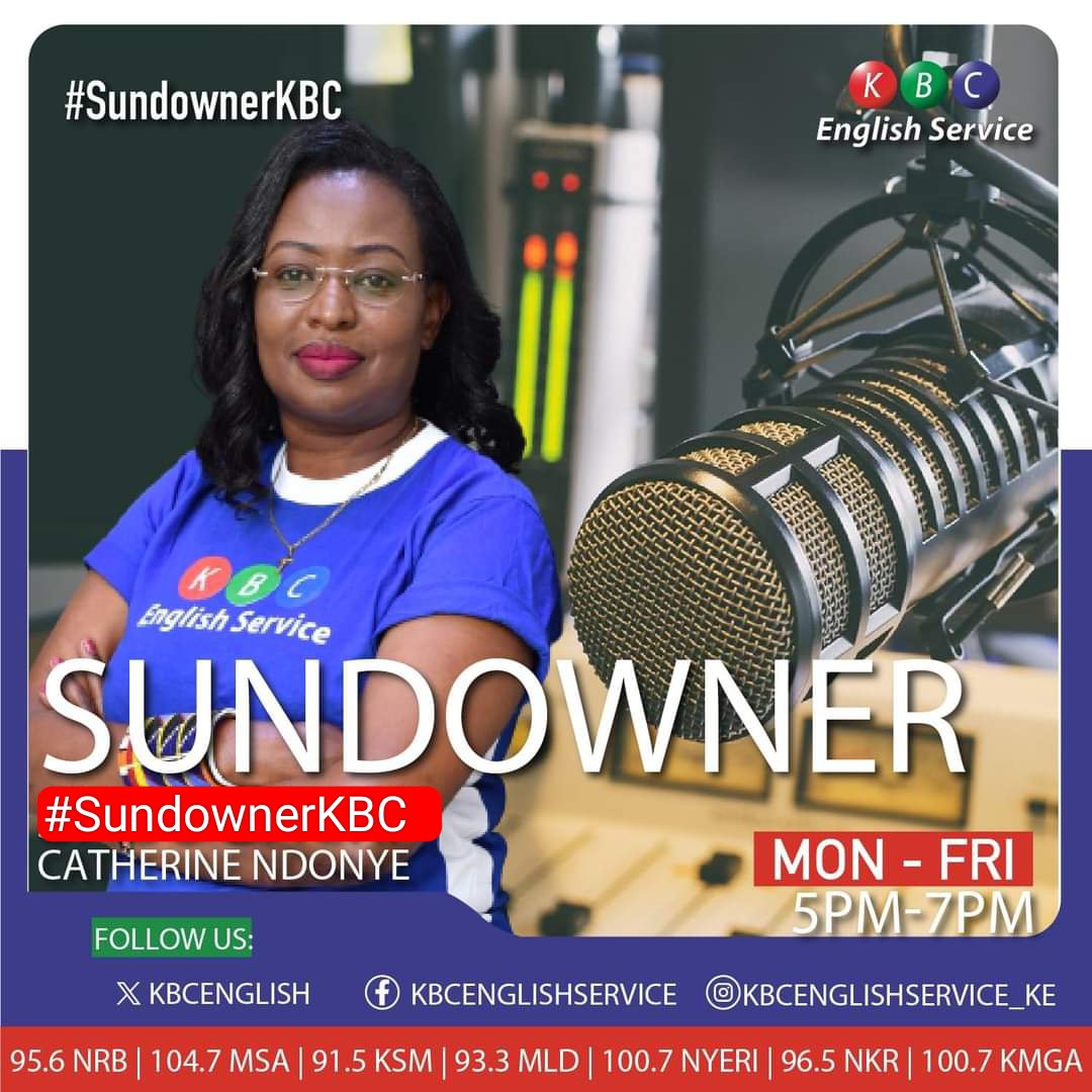 CatherineNdonye's tweet photo. It's SUNDOWNER O'CLOCK
Where art thou?

#SundownerKBC 
https://t.co/GMSajXOQKT
@CatherineNdonye Hsc https://t.co/rAh8jnDwWv