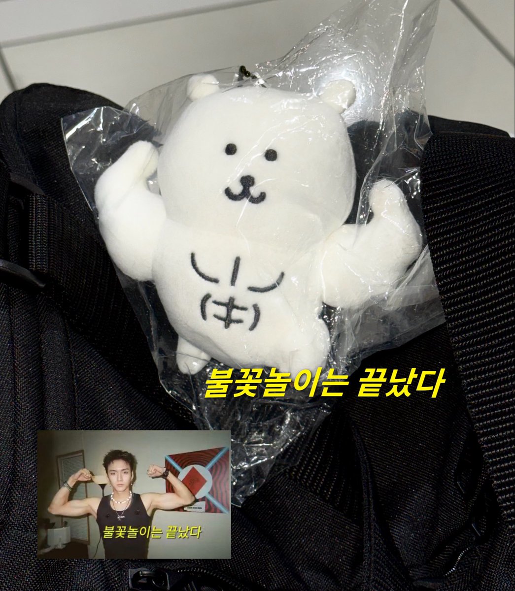 xhdewdew's tweet photo. 불꽃놀이는 끝났담곰 구매 https://t.co/0IpITvAZAx