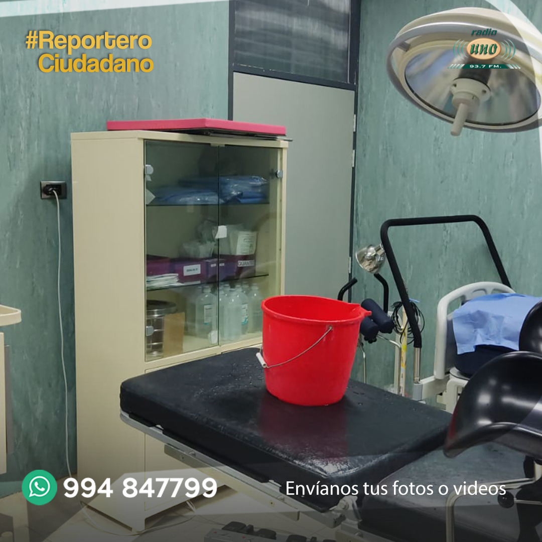 radiouno_pe's tweet photo. 🔴 #URGENTE | Intensas lluvias afectan sala de partos del hospital de Ilo. @Minsa_Peru 
📺Sigue nuestra transmisión  #EnVivo | ► https://t.co/SKsk5FTbSX https://t.co/4sZJ6Icvuj