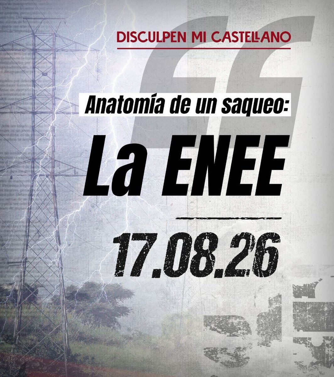 cnahonduras's tweet photo. Lea la columna de este lunes 17 de agosto de 2026.

#ColumnaGabrielaCastellanos
#ColumnaDeOpinión
#DisculpenMiCastellano https://t.co/EepKEdQLtI