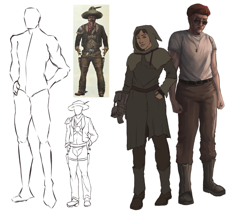 oliwiapng's tweet photo. #fallout companions wip https://t.co/bfdWmbfmAh