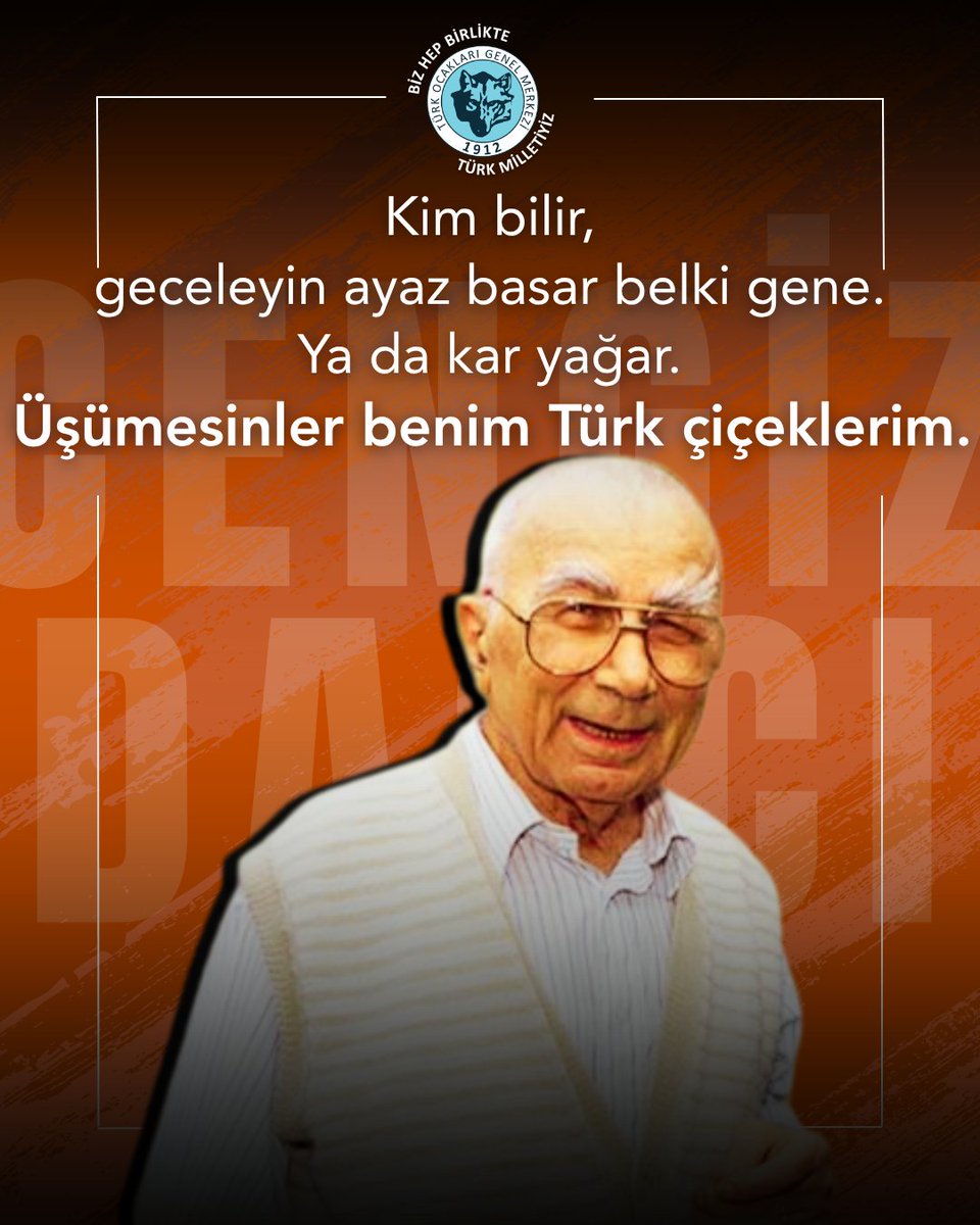 turkocaklari's tweet photo. Kırım davasını gönüllere nakşeden yazar Cengiz Dağcı’yı vefat yıl dönümünde rahmet ve minnetle anıyoruz. https://t.co/nWeeGQIqhe