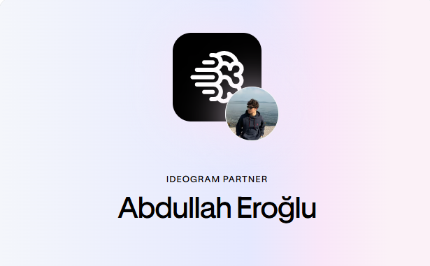 AbdullahEr0glu's tweet photo. Ideogram was a great tool that i wanted to add to my expertise list and i am so happy it became real. Thank you @ideogram_ai team! https://t.co/98cKH1iKGy