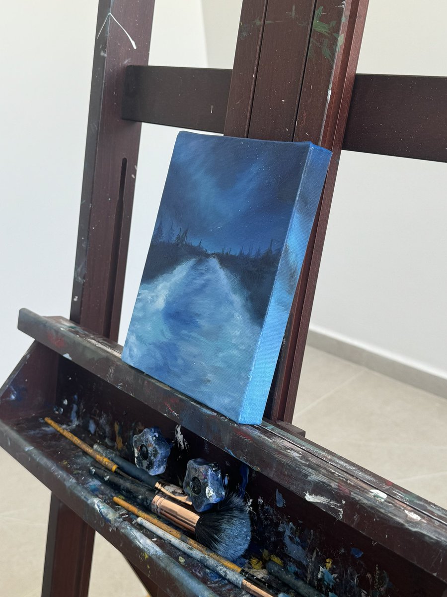 oumipalette's tweet photo. Just finished my latest painting, your thoughts? https://t.co/R7p0oKwCIO