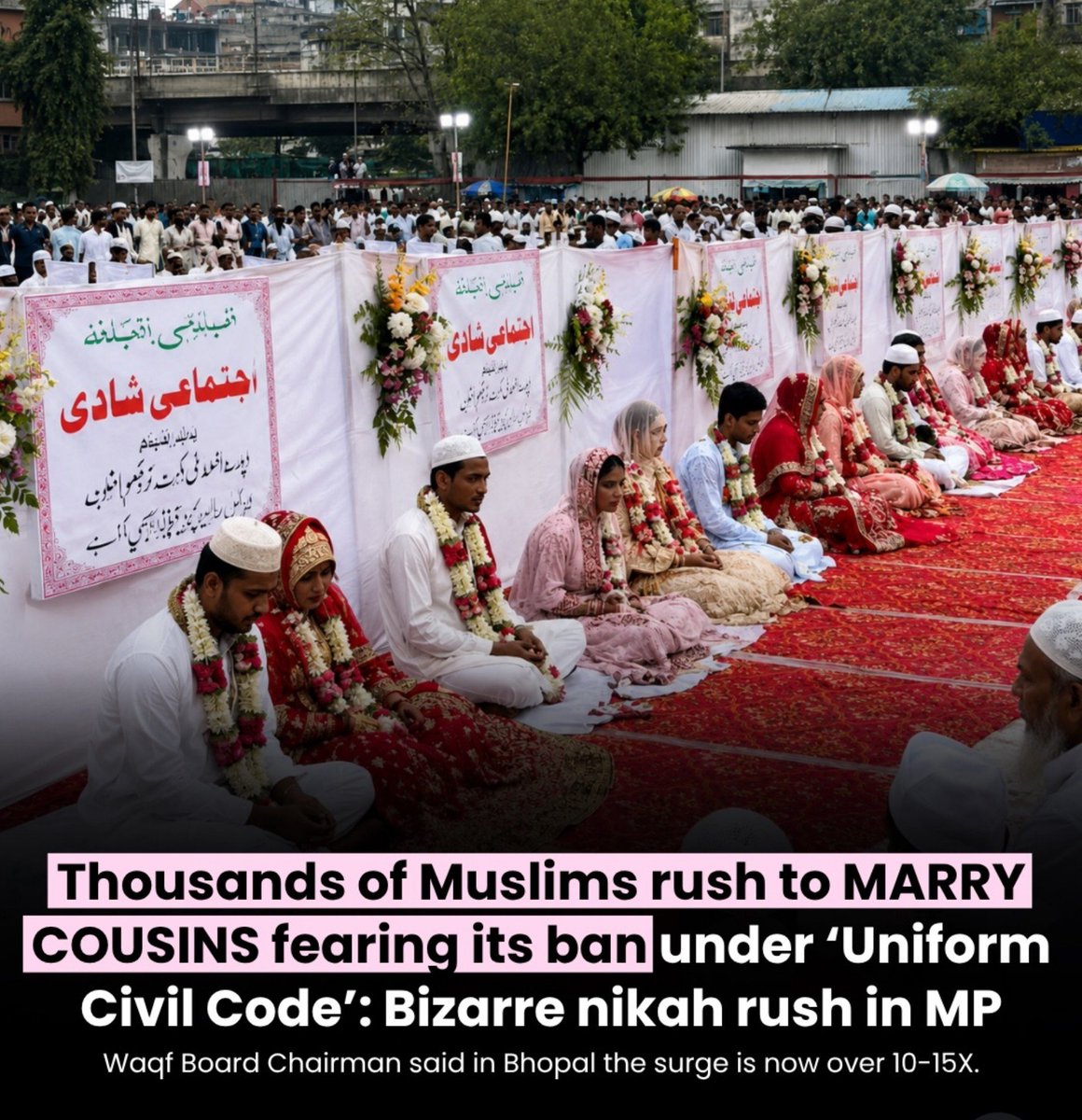 dudeitsokay's tweet photo. > head a rumor about UCC
> thought they won't get to marry their cousins 
> grabbed them &amp; went for niqah

what kind of ideology you gotta have to actually do this behenchod 😭😭😭 https://t.co/BwemF4WfHf