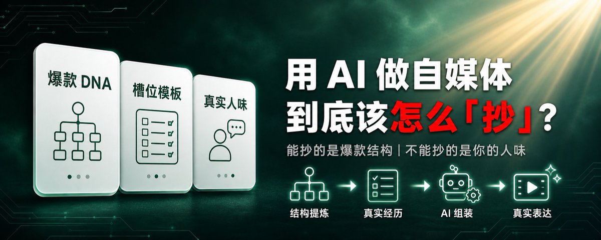 我把陈昌文的视频抄了1000遍，发现真正的爆款用AI复刻其实1招就够了