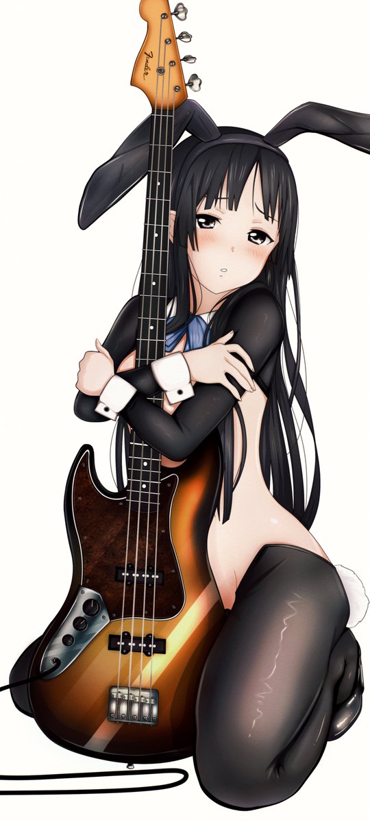 Rami_III_'s tweet photo. Mio Reverse Bunny Suit 

#けいおん #K_ON #keion #akiyamamio #fanart https://t.co/stlmqjG7LU