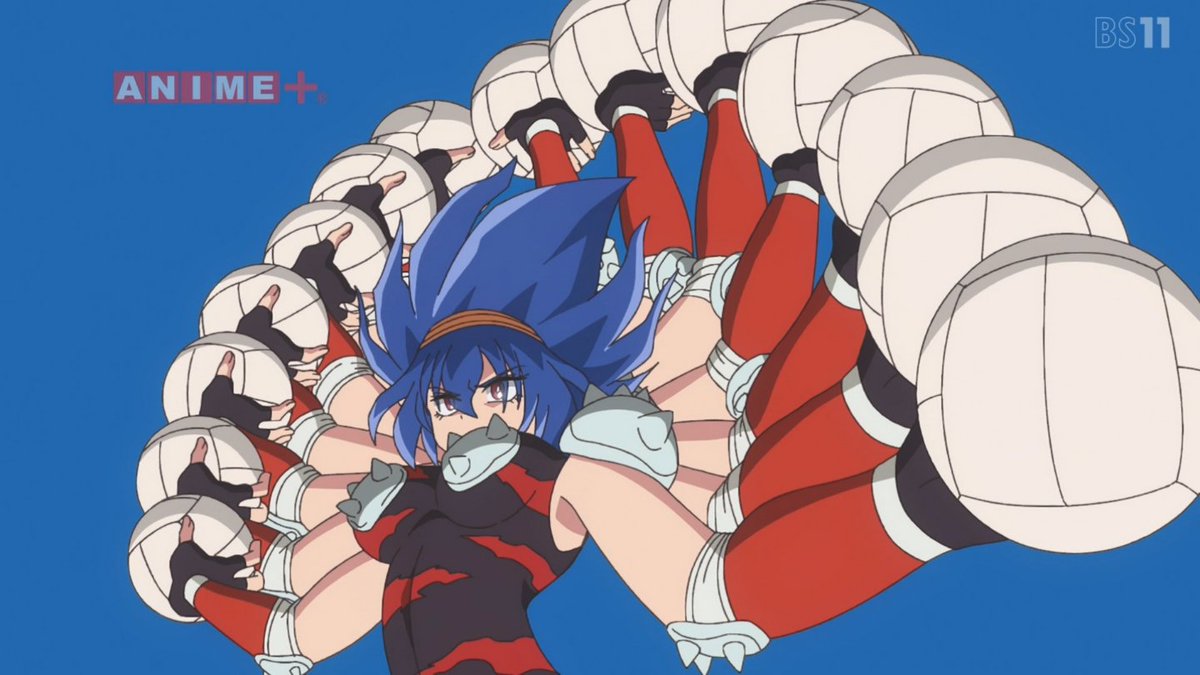炎の闘球女 ドッジ弾子 第7話 ツイート画像 1