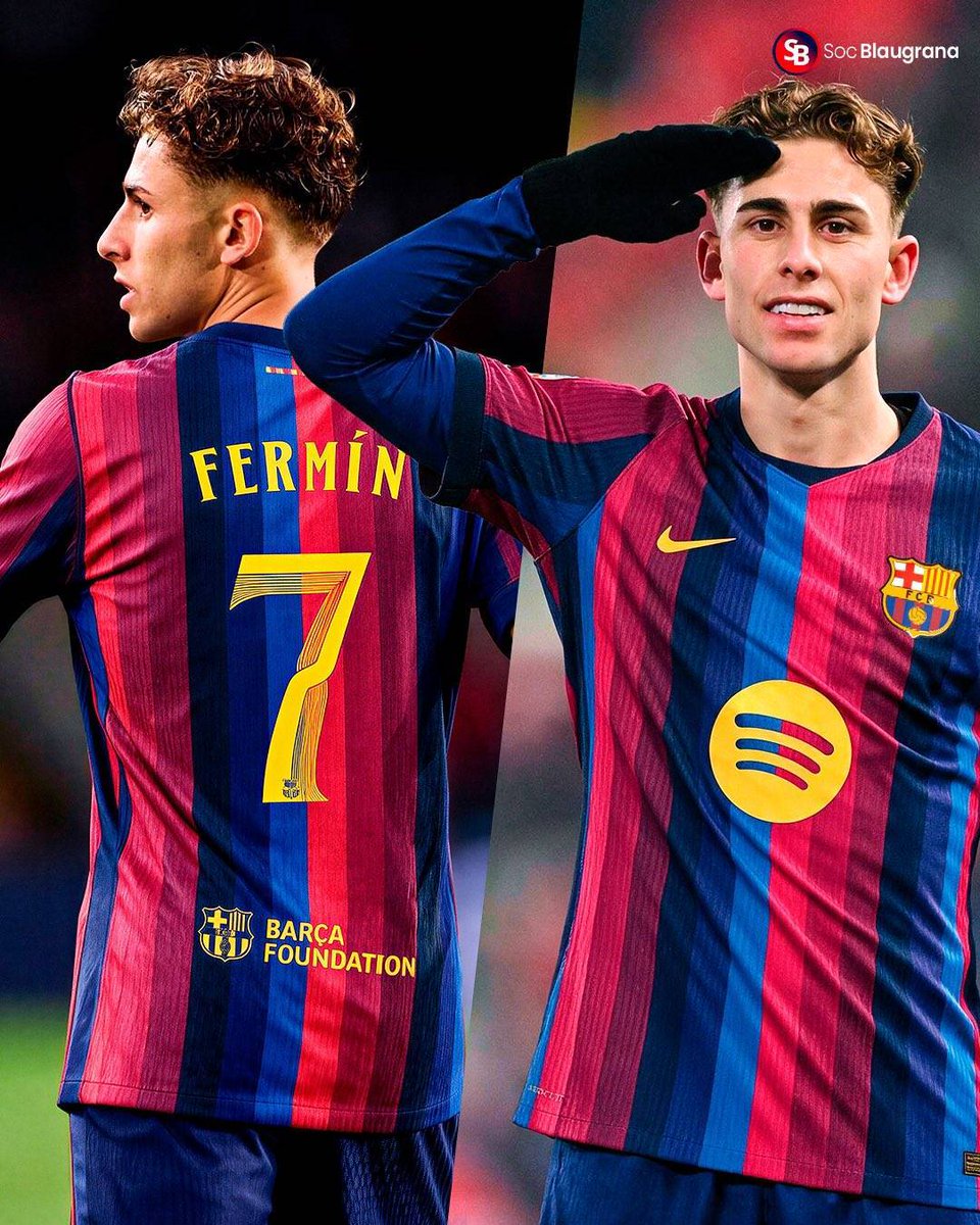 BarcaTimes's tweet photo. 𝐁𝐀𝐑𝐂𝐄𝐋𝐎𝐍𝐀'𝐒 𝐍𝐄𝐖 𝐍𝐎.𝟕 🔥 https://t.co/lFCXzPzpv9