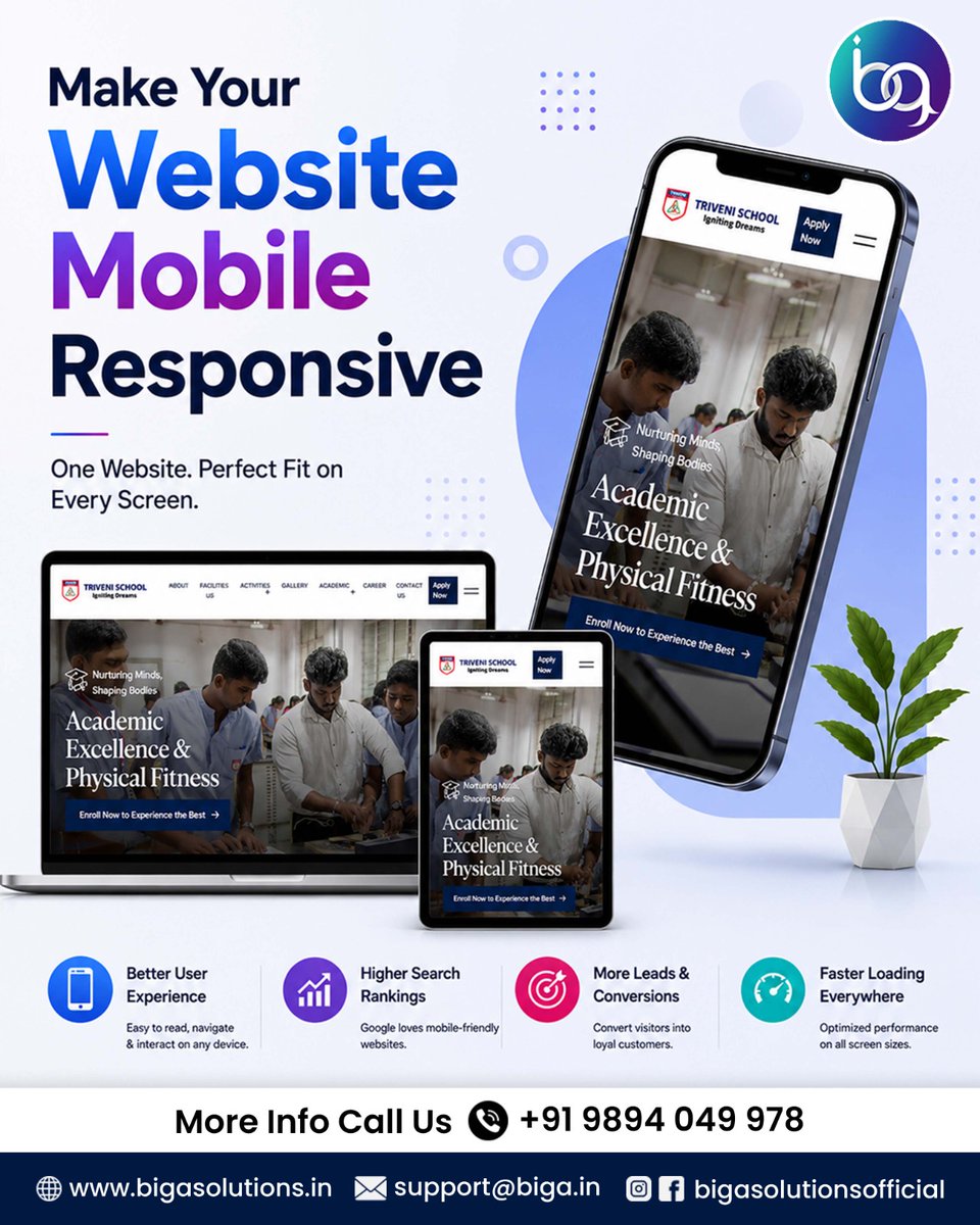 bigasolutions's tweet photo. 💻 One Website. Every Screen. Zero Compromise!

✨At Big A Solutions, we build modern, responsive websites that deliver seamless experiences on every screen. 

📲 Dial 91 - 9894 049 978
🌐 https://t.co/6bots4GKh5

#bigasolutions #company #WebsiteDesign #madurai https://t.co/1i99uvUmiG