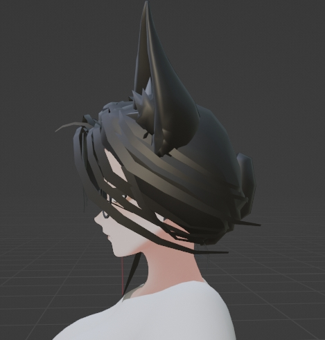 _smokyfox_'s tweet photo. WIP My VTuber model https://t.co/ELh60JyUKD