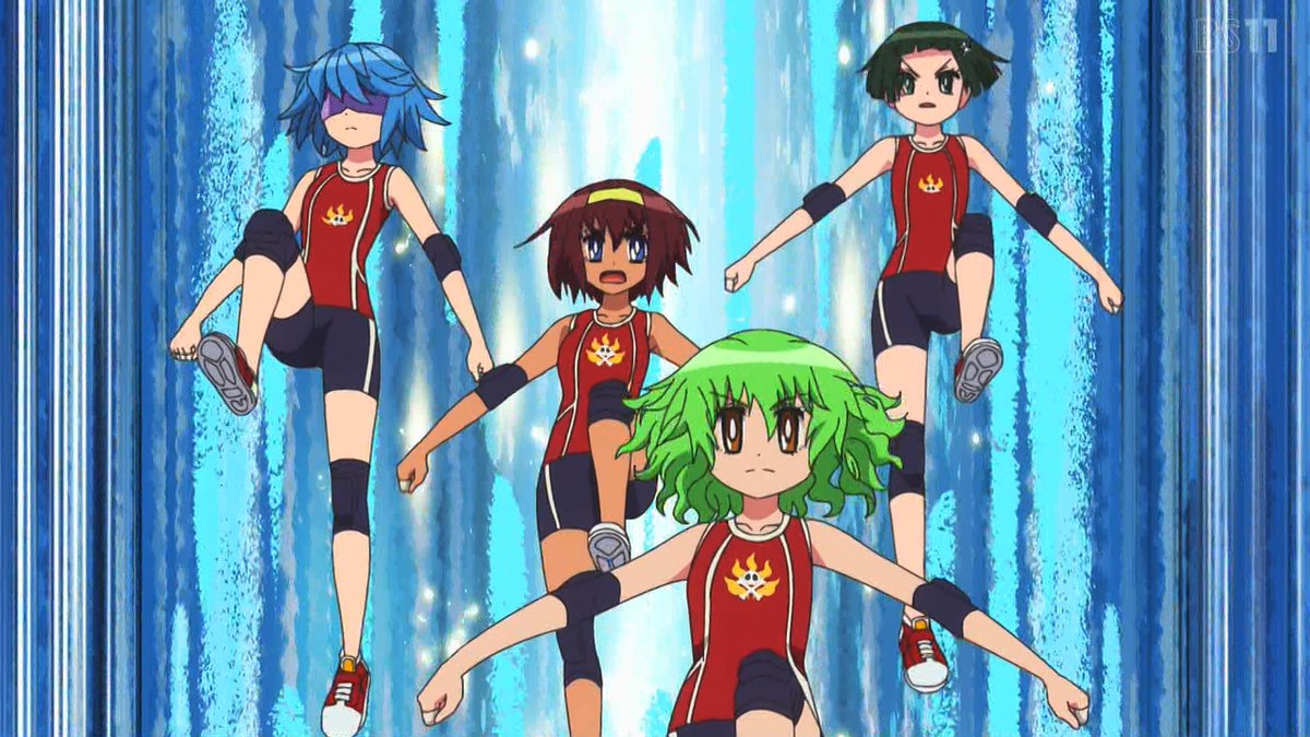 炎の闘球女 ドッジ弾子 第7話 ツイート画像 1
