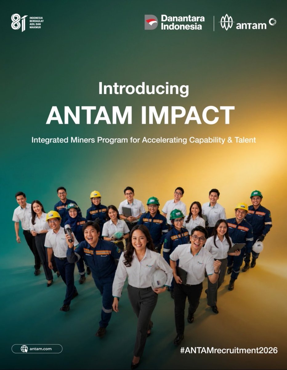 magnecareer's tweet photo. #LokerPam - PT ANTAM Tbk - https://t.co/eQJ6qCokOi https://t.co/1ny7eexkty