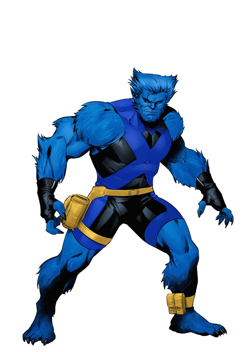 Filipe_sca's tweet photo. One of my favorite X-Men joins the gang! Since he's the "healer" of the team, I decided to add some pouches where he carries his tools.

Who do you want to see next?
.
.
#marvel #xmen #beast #fanart #artwork #digitalart #redesign #clipstudiopaint #art #digitalartist #comics https://t.co/zcNDZ7vtDm