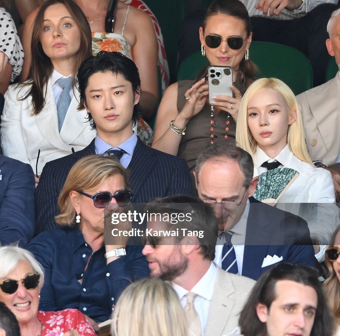 siriuslywin's tweet photo. Winter sharing that she really enjoyed watching the game and that it felt like she's watching a movie.
She also complained how she looked so serious in the press photos 😭😭😭

oh Minjeong, you were too into the game hahahahaha https://t.co/tdMiQdBYG1