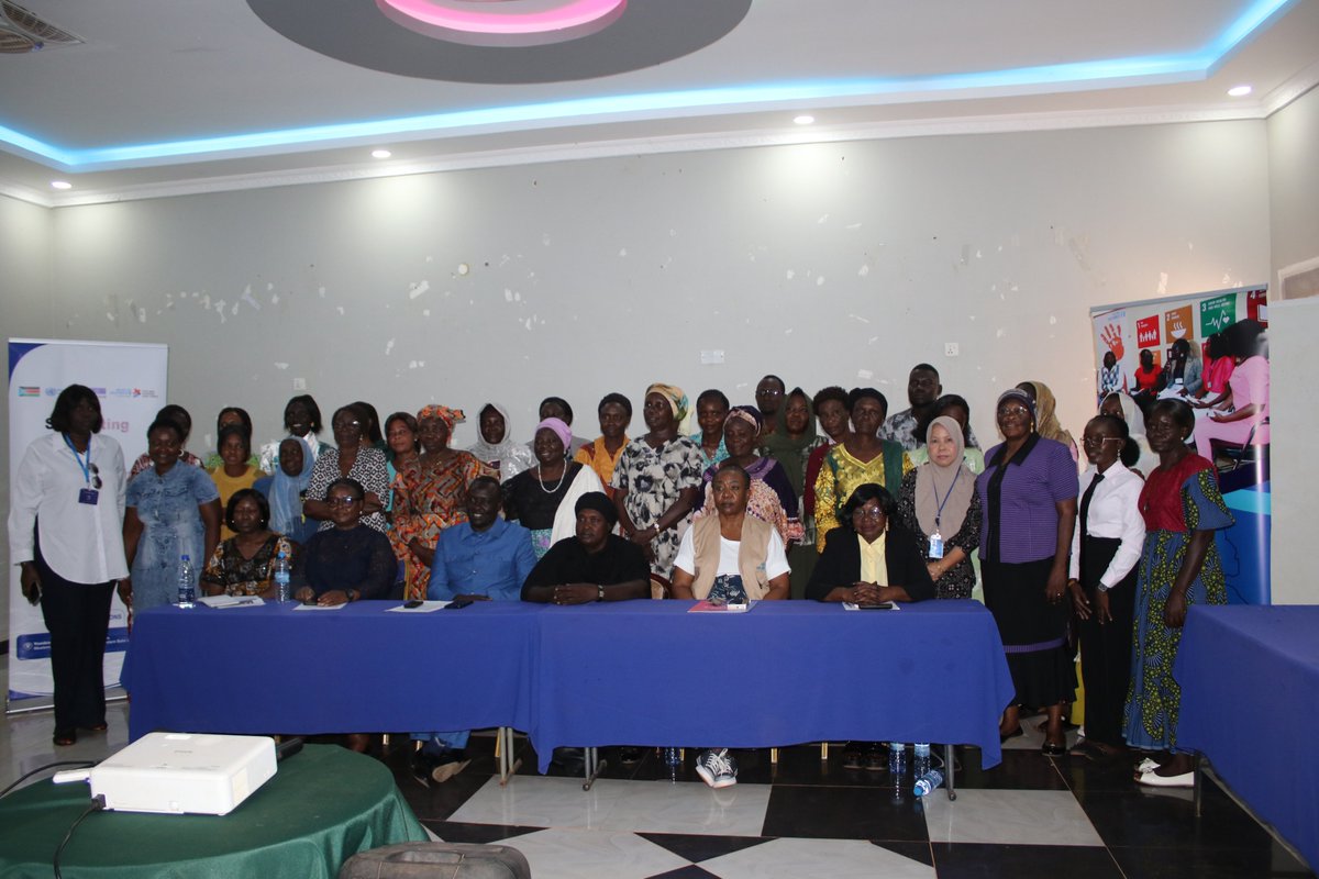 UN_SouthSudan's tweet photo. Launched in Wau, Western Bahr el Ghazal, the Supporting Women’s Peacebuilding Efforts project puts women at the heart of peacebuilding, mediation, and community recovery. Funded by the PBF &amp; AfDB, it invests in women’s leadership &amp; economic resilience for lasting peace. #SDG16 https://t.co/V0IlU0ASLY