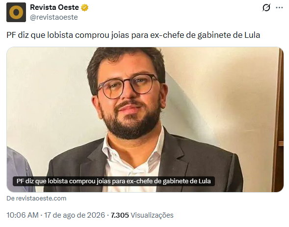 0C0RV0's tweet photo. Falaram tanto das tals jóias do Bolsonaro que ele devolveu. O que será que vão falar agora? https://t.co/SK1jEMNjfW