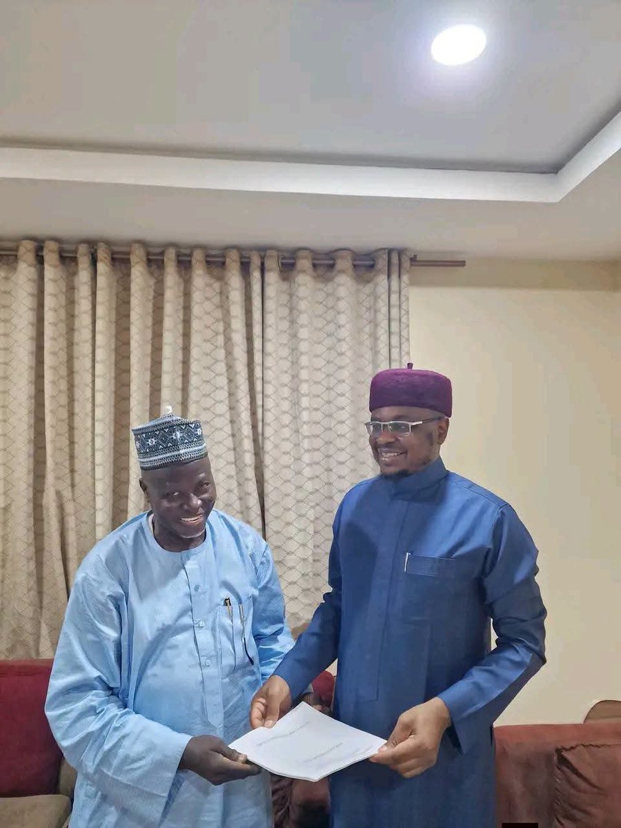 IbrahimVokna's tweet photo. Senator Ambassador Haruna Garba Endorses Pantami and Hands Over His Political Structure!

His Excellency, Ambassador Senator Haruna Garba, has endorsed @ProfIsaPantami, CON, (Majidadin Daular Usmaniyya), and has handed over his political structure to him. He has also directed his supporters to align with Professor Isa Ali Pantami for 2027 and beyond.

Senator Haruna Garba represented Gombe North in the Senate from 2003 to 2007. He served as Nigeria’s Ambassador to Kuwait from 2012 to 2015, and was a governorship aspirant in the 2019 elections in Gombe State. 

Senator Haruna Garba was also the pioneer Accountant General of Gombe State and a former Commissioner for Finance.

Senator Haruna Garba is known as one of the most philanthropic individuals Gombe State has produced. He has touched many lives positively.

His main reason for endorsing Professor Isa Ali Pantami is his excellent performance in all previous offices he has served. This includes his tenure as Director General of the National Information Technology Development Agency (NITDA) and as the Minister of Communications and Digital Economy. 

Professor Pantami transformed institutions from near collapse to become the best in the country. His international connections are a blessing to Nigeria, not just to Gombe State.  Professor Pantami was the Chairman of the Global ICT and Digital Ministers where he chaired over 193 Ministers from 2022 to 2023.

Pantami has proven to be a man of integrity both within and outside government.

Electing Professor Isa Ali Pantami, based on his honesty, loyalty, proven integrity, performance, local and international connections, and educational background, will be a great asset to Gombe State and Nigeria.

Finally, Senator Haruna Garba has handed over his entire political structure to Professor Pantami. He has requested that they work together, and he pledged to continue working with all stakeholders through the candidature of Professor Isa Ali Ibrahim Pantami toward building a successful Gombe State for all.

Professor Suleiman Mohammed 
(For Pantamiyya Movement in Nigeria).

17th/08/2026