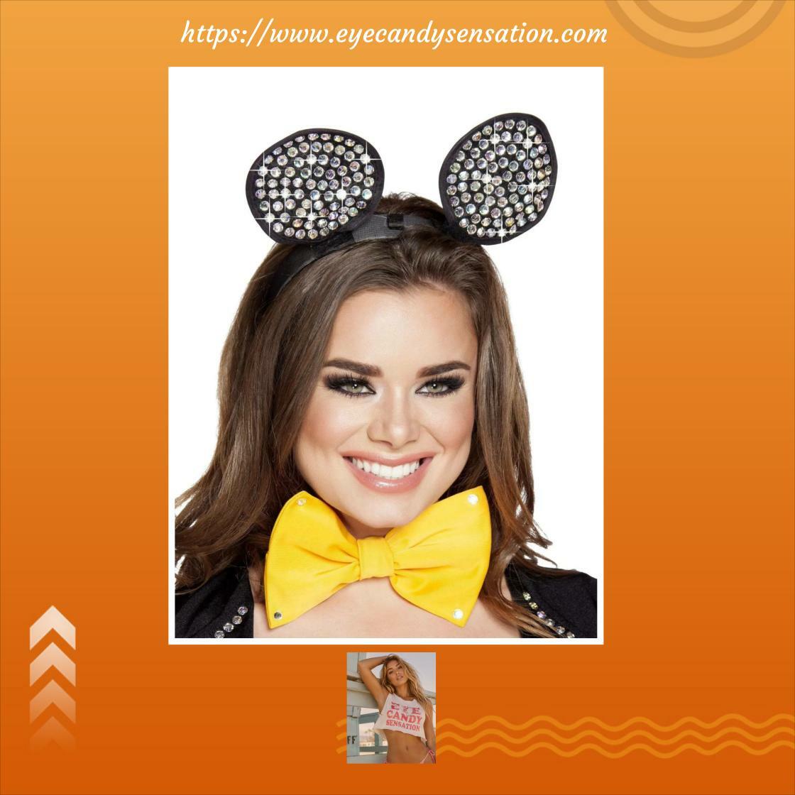 hey_ItsAVibe's tweet photo. Transform your vibes with our dazzling 4557 Rhinestone Mouse Ears, now just $9.90! Shine bright and stand out at any event. #MouseEars #FestivalFashion https://t.co/zpHjwXvQgj