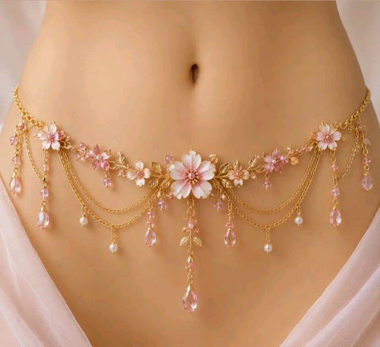 gentleescape's tweet photo. pretty floral body jewelry https://t.co/uBoG5iy2WS