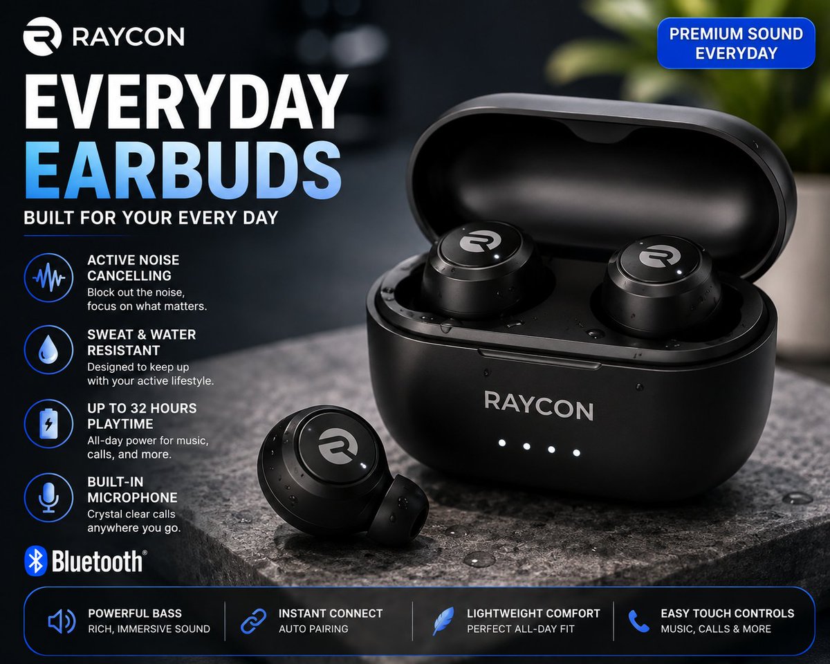 buysnaps's tweet photo. Raycon Everyday Wireless Earbuds Review: ANC, Battery Life &amp; Features 
👉 Check the latest price and availability on Amazon.

https://t.co/KhCXu1QNLo

#WirelessEarbuds #Raycon #Earbuds #Tech #ProductReview #Gadgets #Bluetooth https://t.co/b1zUsGwZYA