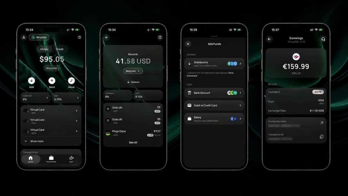 0xVishnya's tweet photo. Wirex is a Visa partner, an issuer for 75+ clients, and a Crypto Card

As an issuer: @wirexapp is a Visa principal member, so no sponsor bank sits between them and Visa taking a cut. They have been doing this from London since 2014

July was $161.3M, up 29% in a month, across 1.77M payments and 52,611 active addresses. A $91 average ticket, so groceries and coffee, not batch settlements dressed up as volume

Wirex says 75+ clients signed, with hundreds more in the pipeline. The ones I track myself:

BingX, Kolo, PlasBit, uTorg, Trustee, GoMining, HEVN, Coca, Simple

As a card: Wirex One launched in June and is already at $44.3M, up 114% over the last 30 days, the fastest growth in the top ten

And that $161.3M is a floor, not a ceiling. The offchain part of their settlement is not counted here at all, and the visible part alone is the second largest issuer in the market

Were you counting Wirex?