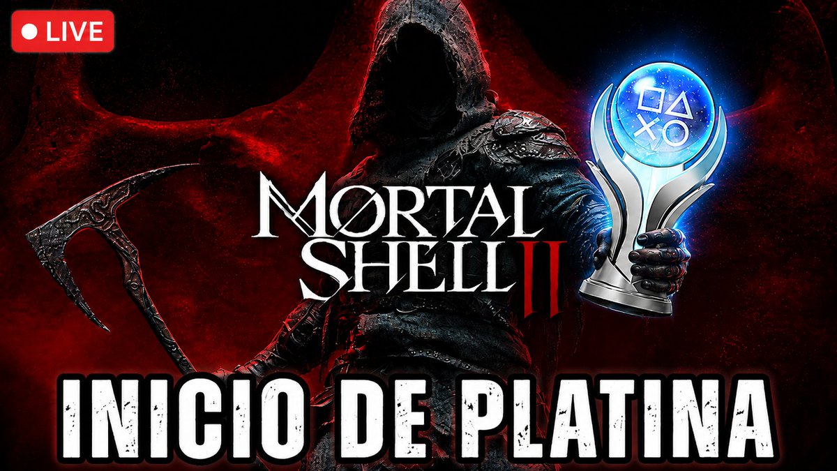RodlinkS's tweet photo. ⚔️ COMEÇOU A CAÇADA!

Hoje é MORTAL SHELL II e já vamos direto atrás da PLATINA 🏆💀

Será que essa jornada vai ser sofrimento ou vem uma platina gostosa por aí? 😂

🔴 AO VIVO AGORA — INÍCIO DE PLATINA
👉 https://t.co/KweuXP3Yet
Thank u @PlaystackGames for the key
#MortalShell2 https://t.co/FiWtCkexPQ
