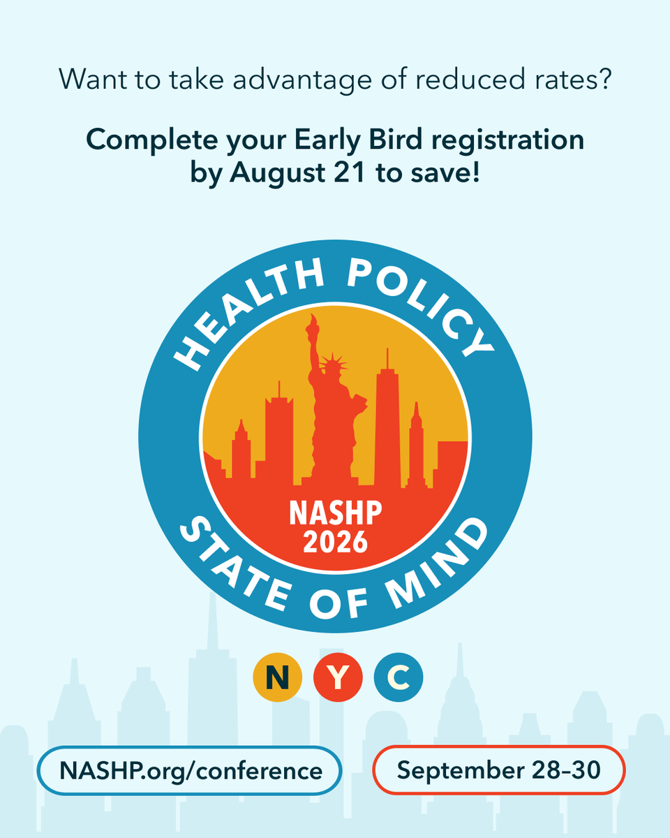 NASHPhealth's tweet photo. Planning to join us in New York City for #NASHPCONF26?

August 21 is the final day to access early-bird rates. Regular rates take effect after that date. Register here https://t.co/iaa96gG1dK https://t.co/k9dREh750u