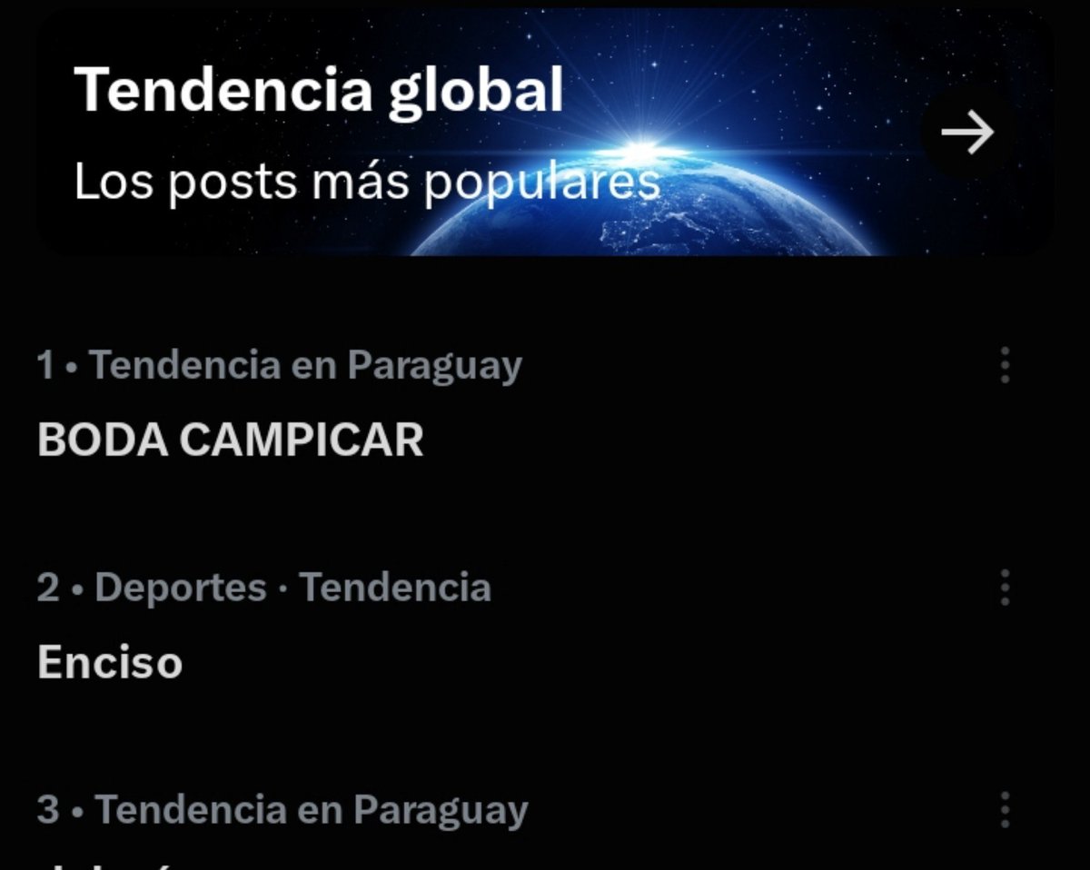 Campanicar_Gh's tweet photo. BODA CAMPICAR Alcanzo TT 1 en Paraguay en Argentina ya en el 18 🧚🐑💞

Se viene la boda del año

@laubfal
@GranHermanoAr
@SANTIAGODELMORO
@telefe https://t.co/NbHf5d5B6W