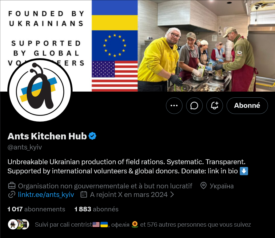 Baguette7th's tweet photo. #NAFOfellas, can we boost @ants_kyiv?

Thank you 🫡🇺🇦💙💛

#NAFO #WeAreNAFO #NAFOExpansionIsNonNegotiable https://t.co/v73Aw9xnun