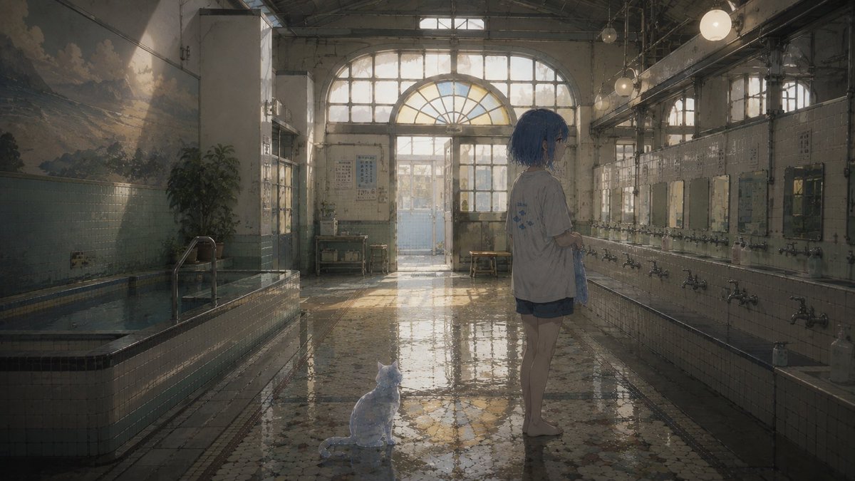 shrskna's tweet photo. お湯だけ、
準備万端です。
#liminalspace #dreamcore #oldinternet #aiart https://t.co/A7Qg5jcApB
