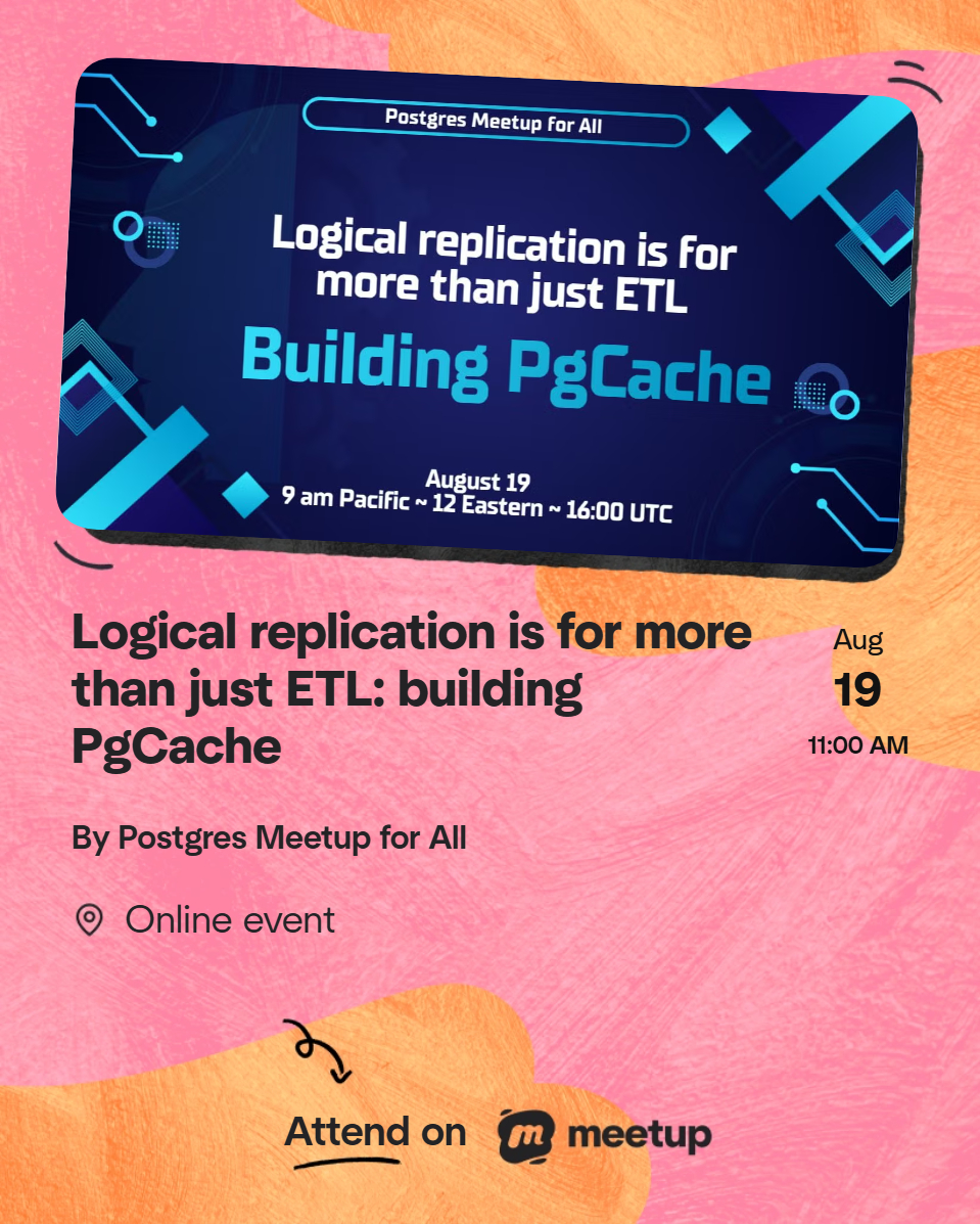 PgCache tweet picture