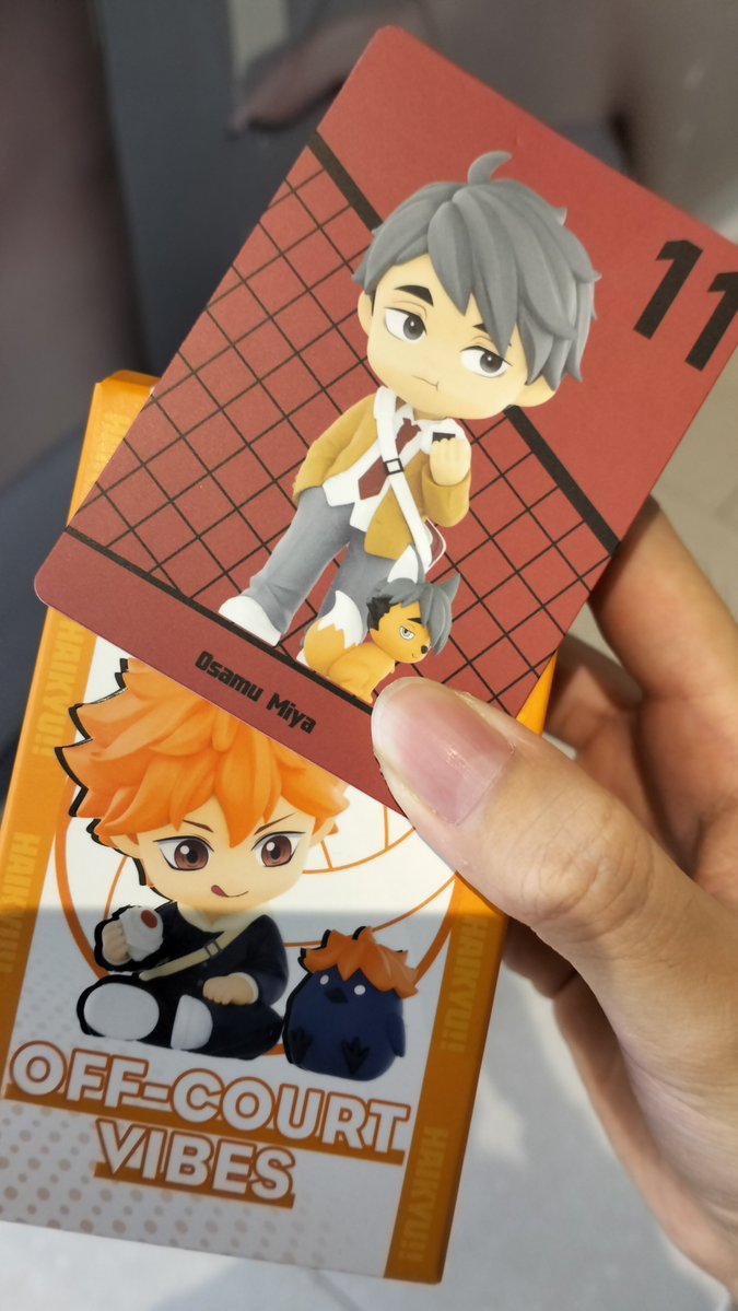 lumedeluxe's tweet photo. WTS POPMART OSAMU (aku ada atsumu juga)
190k
185 tf, nanti 5k cekout oyen bolee
#warunghaikyu #warunghaikyuu #warungmerch #jajananime #wts #popmart #haikyuu #wanttosell #animerch https://t.co/Ec79KZTNr6