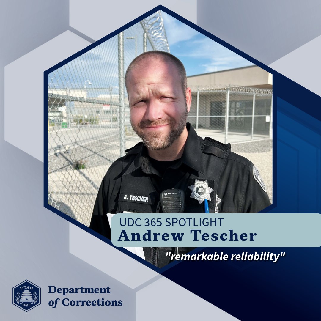 UDCCommissioner's tweet photo. Officer Andrew Tescher expertly ensures smooth USCF Visiting operations with keen detail and reliable solutions. Thanks for your dedication! #UDC365 https://t.co/W3bbIdVof9
