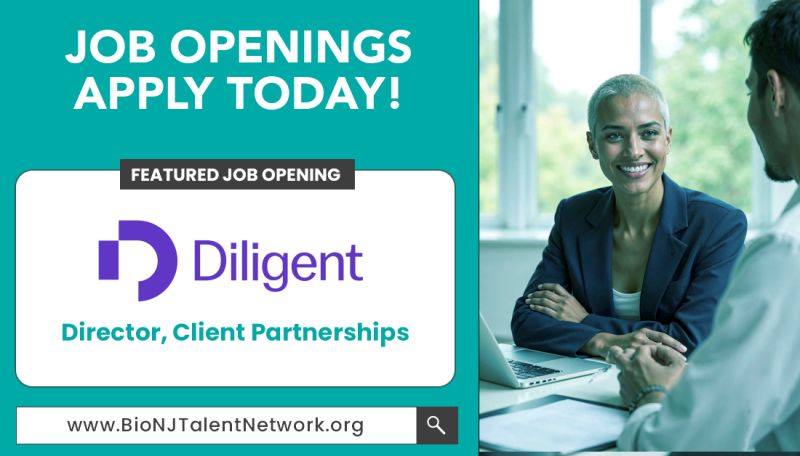 BioNJ_Org's tweet photo. JOB ALERT: Diligent Pharma is #hiring a Director, Client Partnerships! Visit #BioNJ’s Career Portal and #apply today! Check back often as new jobs are posted daily. 
Apply: https://t.co/bHSwtTurBd
#NJJobs #career #resume #lifesciencejobs #jobalert #njjobs https://t.co/eU7HiYWaUc