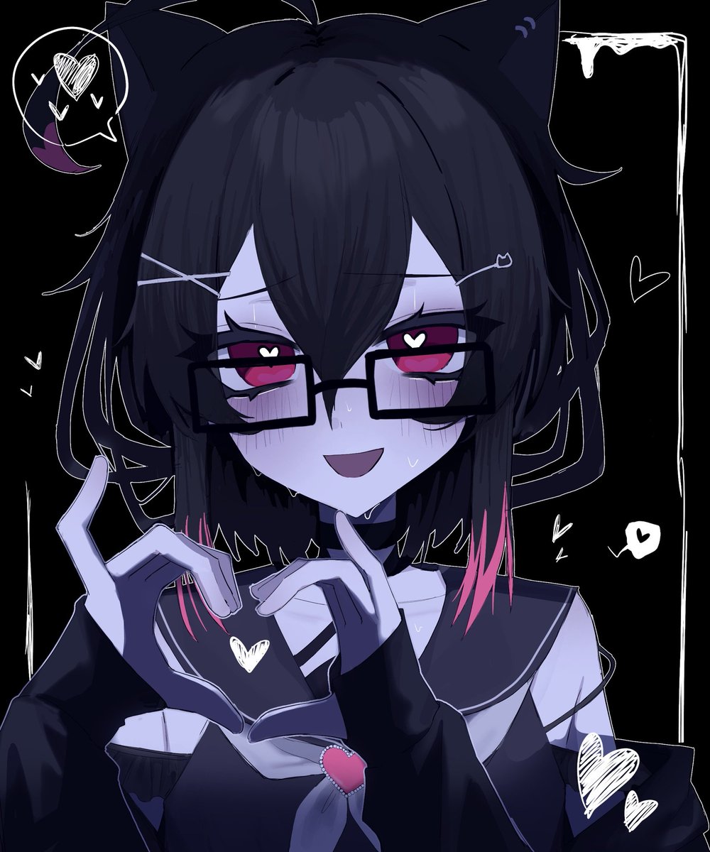 LiteReasoning's tweet photo. "Make sure you don't pet any other kitties besides me, okay?~"

Lite would be the type to get upset if you came home and they smelled another cat on you :3

( Artist: @/reaneko_xx ) https://t.co/h13ol9QvmW