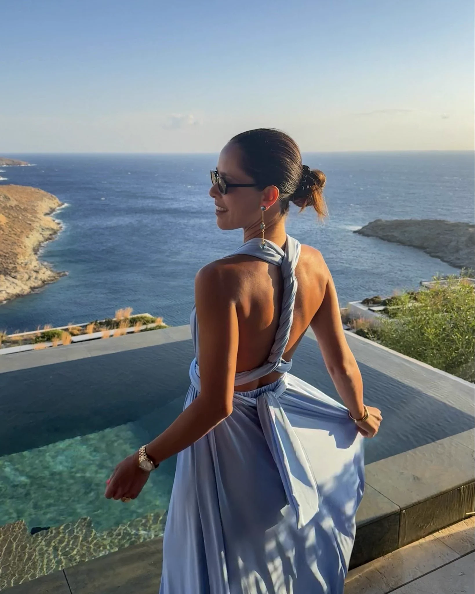 ana ivanovic blue dress on X: 