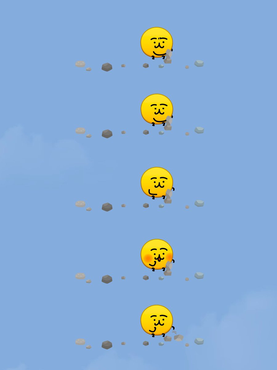 emoji_no_ko's tweet photo. 🪨 https://t.co/G3226smSHp