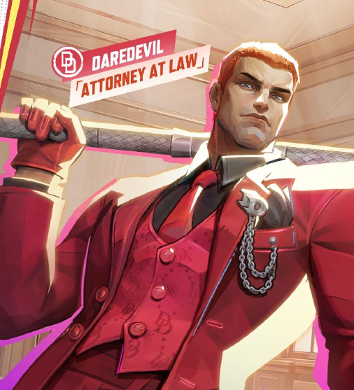 RivalsAssembled's tweet photo. ‼️NEW DAREDEVIL ATTORNEY AT LAW SKIN REVEALED https://t.co/6CR4yocht3