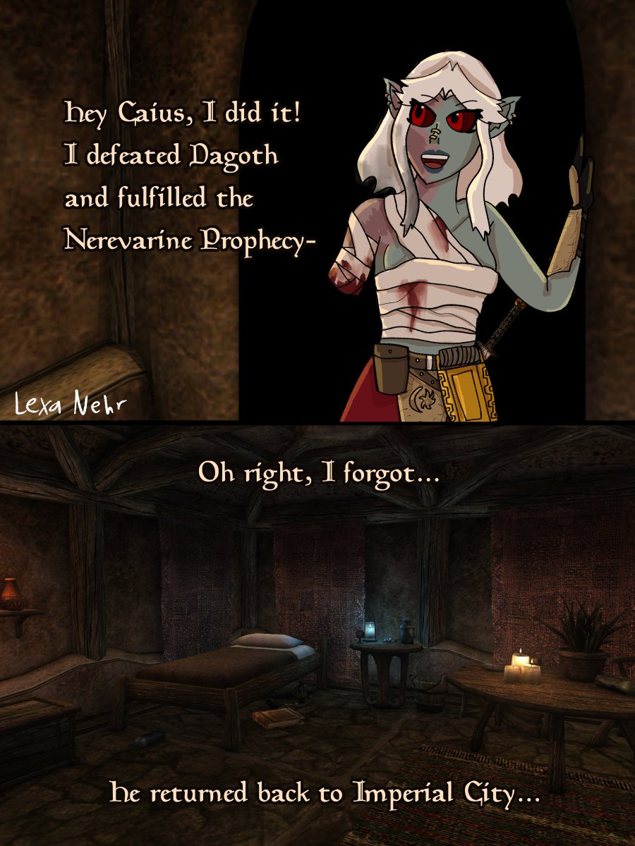 Lexa_Nehr's tweet photo. I still miss Caius #elderscrolls #morrowind #dunmer #tesoc #tesart #nerevarine #theelderscrolls #tes #skyrim https://t.co/UvGBL7zOBB