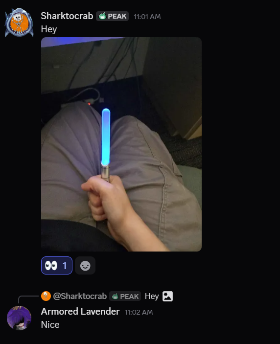 ArmorLavenderVT's tweet photo. See! These are the dick pics that I want in my DM's https://t.co/IesJhUmzqi