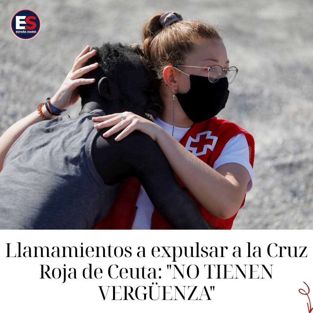quarter14544's tweet photo. 🇪🇸 EXIGEN EXPULSAR A CRUZ ROJA DE CEUTA: «NO TIENEN VERGÜENZA»

Las críticas contra Cruz Roja vuelven a crecer en Ceuta, donde ciudadanos cuestionan públicamente su actuación durante la crisis migratoria y el destino de las ayudas.

FUERA YA.

ESTÁIS DE ACUERDO??

SÍ O NO?

SÍ 🙋‍♂️ https://t.co/1OZh1clCME