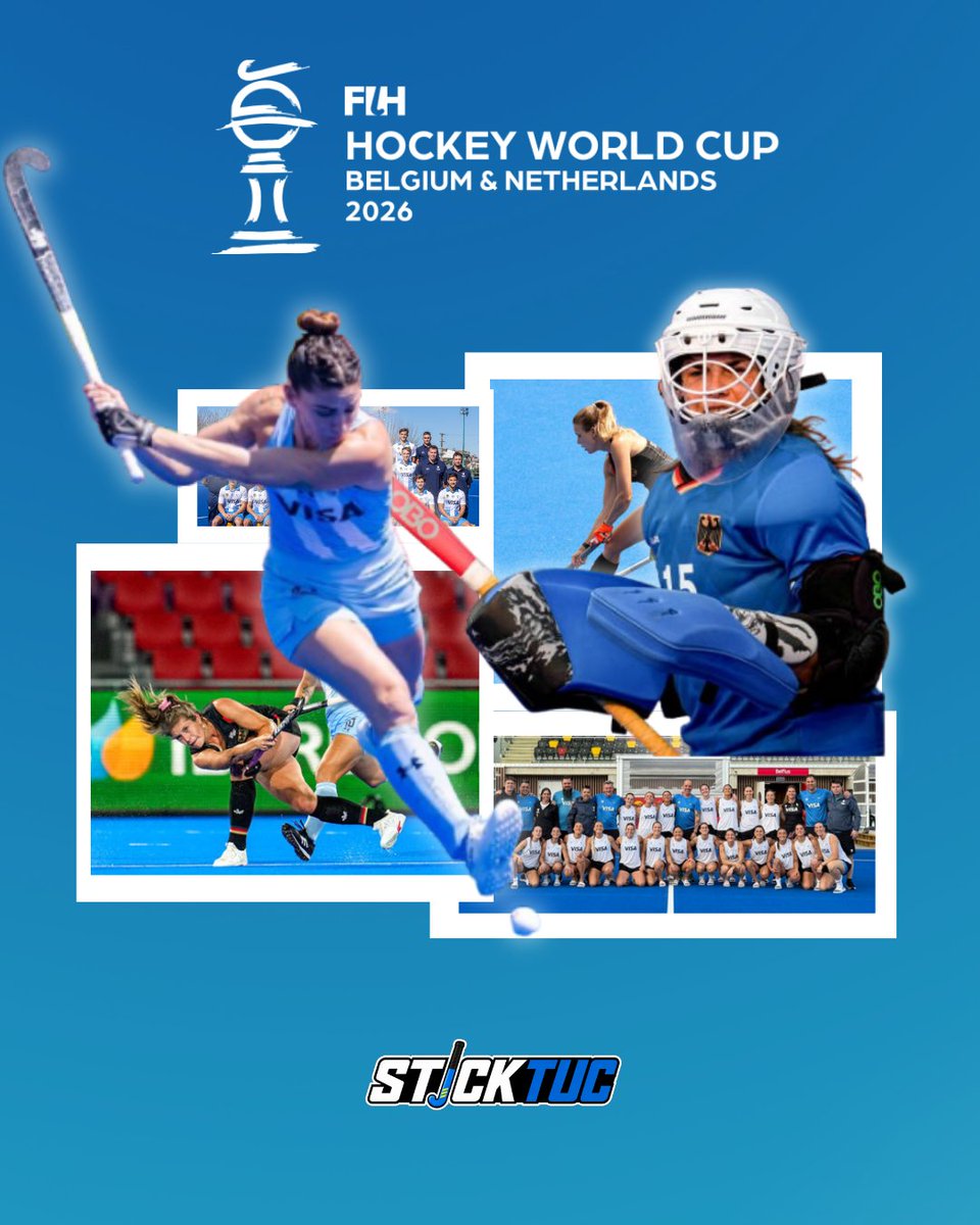stick_tuc's tweet photo. 🏑 Historial mundialista 

🐯 #LasLeonas se enfrentan a #Alemania 🇩🇪 por la 2.ª fecha del Grupo B del Mundial de Hockey femenino.

Argentinas y alemanas se enfrentaron en 14 oportunidades, con un saldo de 8 victorias para Alemania, 4 para Argentina y 2 empates. 

#HWC2026 https://t.co/uRTP3H3hll