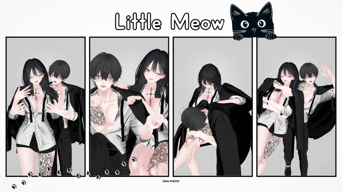 Pug_Deng's tweet photo. #VRChat #VRC 
#Minase #Lumina #Hikarun
#Komano #airi #chocolat 

지금까지 만든 아바타들로 사진 찍었어요! https://t.co/mSxdVYdUWG